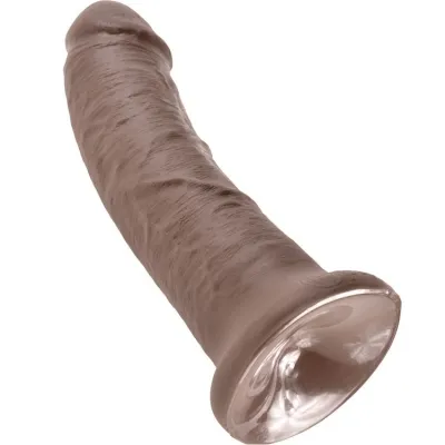8" Dildo 20.3cm Braun – King Cock