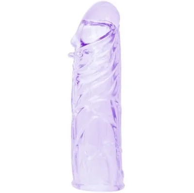 Silikon Penishülle Lila 13cm