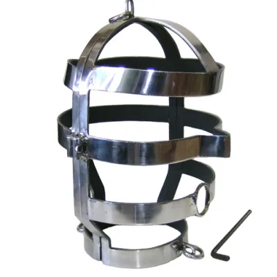 Head Cage with Mouth Hole – Metal Hard