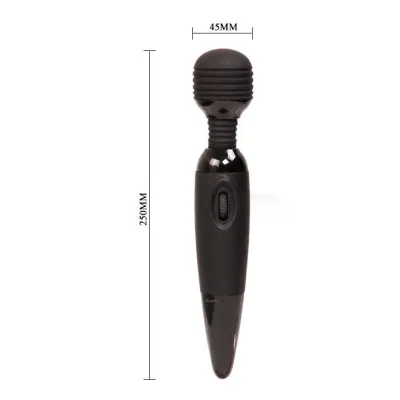 Power Potente Massagegerät Compacto Schwarz – Baile