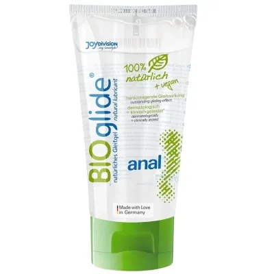 Tube mit natürlichem, veganem Gleitgel, 100% natürlich, dermatologisch getestet, für analen Gebrauch, 100 ml.