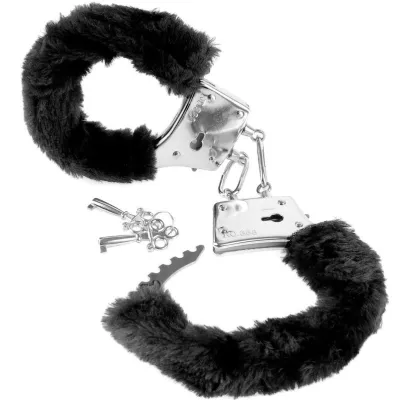 Furry Cuffs Black – Fetish fantasy