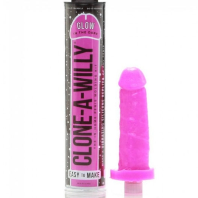 Leuchtenden Rosa Peniskloner Von Mit Vibrator | Clone A Willy