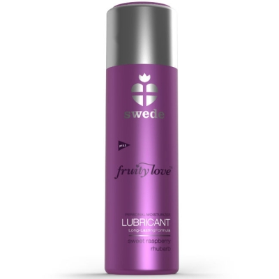 Fruity Love Gleitgel Himbeere Rhabarber 100ml | Swede