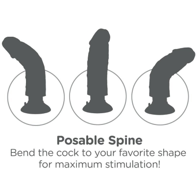 15,24cm Vibrierender Cock Flesh | King Cock