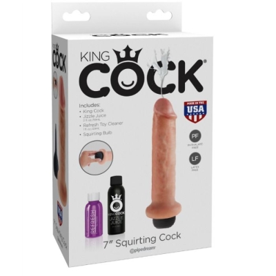 17,8cm Squirting Cock | King Cock