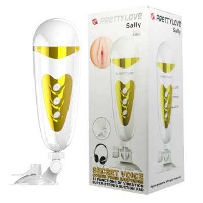 Masturbator Masculino mit Vibration Y Sonido Sally | Pretty Love