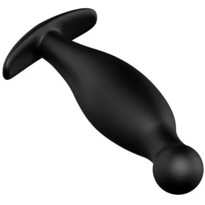 Silikon Analplug 11.7cm Schwarz – Pretty Love