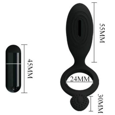 Anillo Vibrator mit Estimulador Ethel | Pretty Love