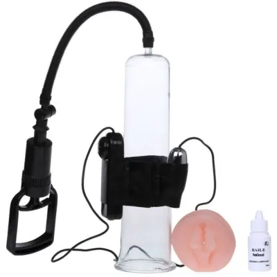 Bomba De Ereccion Mit Tirador De Dedo Y Vibración