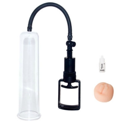 Bomba De Ereccion Tirador  Y Boquilla Vagina 25cm