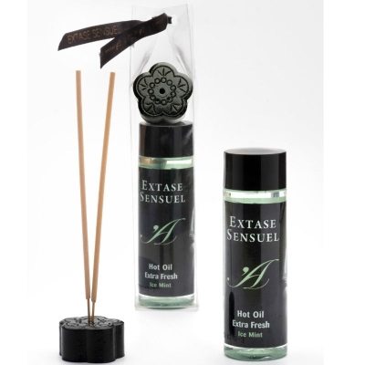 Hot Oil Extra Fresh Ice 100ml | Extase Sensuel