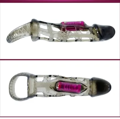 Penis Sleeve Mit Vibration Und Riemen 13.5cm – Baile