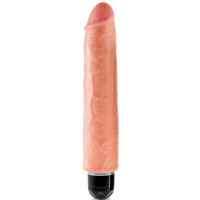 Vibrierender Stiffy 25,4cm Hautfarbe | King Cock