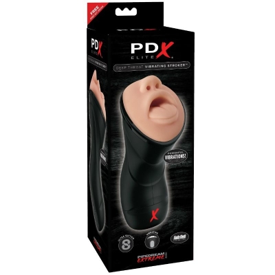 Deep Throat Vibrating Stroker | PDX Plus