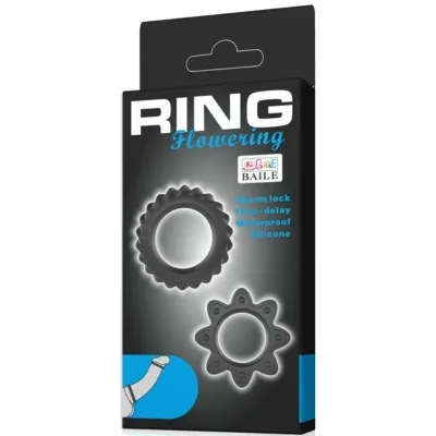 Kit 2 Anillos Silikon Ring Flowering