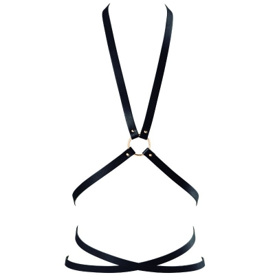 Maze Multi Way Harness Schwarz | Bijoux