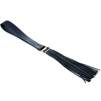 Maze Tassel Flogger Schwarz | Bijoux