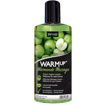 Warmup Massageöl Grüner Apfel 150ml – Joydivision