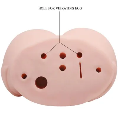 Realistic anus and vagina with vibration