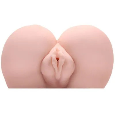 Realistic anus and vagina with tattoo and vibration