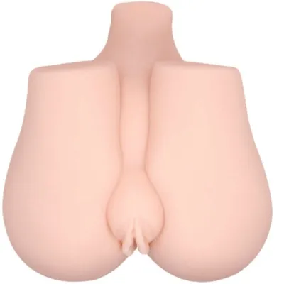 Realistischer Anus Und Vagina Mit Vibrationshaltung 3 – Crazy Bull
