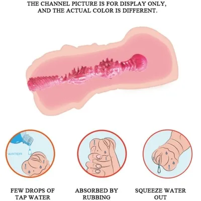 Masturbator Waterskin Vagina Mit Vibrierenden Kugeln – Crazy Bull