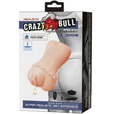 Masturbator Waterskin Vagina Mit Vibrierenden Kugeln – Crazy Bull