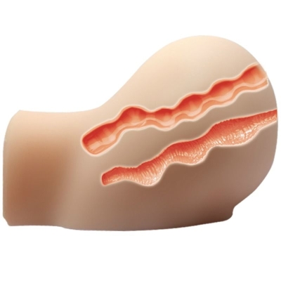 Realistischer Anus Und Vagina Mit Vibrationshaltung 6