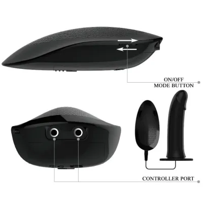 Vito Strap On Mit Dildo Hueco Y Vibration 17.3cm – Pretty Love