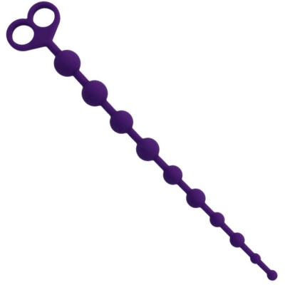 Jaiden Anal Beads Purple | Intense