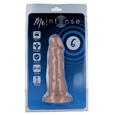 6 Realistic Penis 16.6 X 4.4cm – Mr Intense