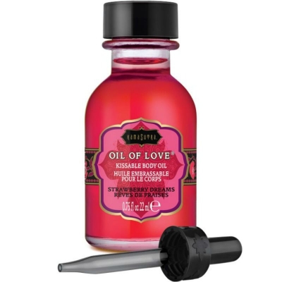 Küssbares Oil Of Love Erdbeerträume 22ml | Kamasutra