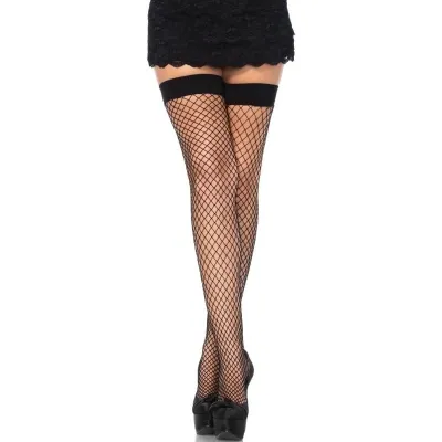 Netzstrümpfe Schwarz OneSize – Leg Avenue