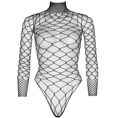 Rollkragen Fishnet Teddy OneSize | Leg Avenue