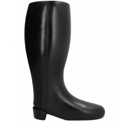 Riesiger Weicher Fistingstiefel 31cm | All Black