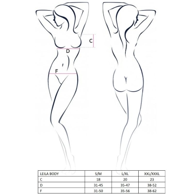 Leila Teddy Schwarz L/XL | Passion