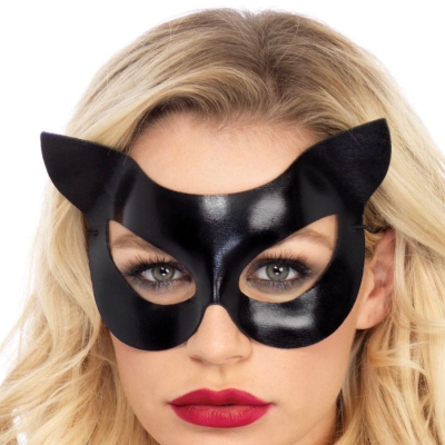 Katzenmaske Aus Vinyl | Leg Avenue