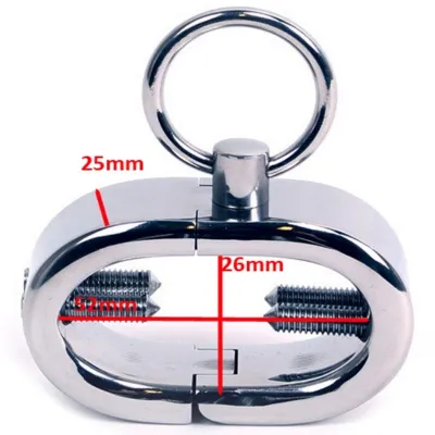 Testicle ring with screws – Metalhard