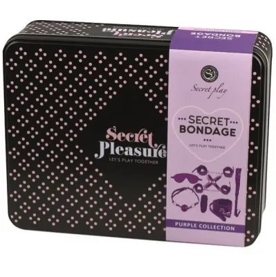 Bdsm Set 8pcs Purple / Black – Secretplay