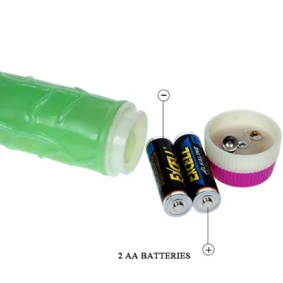 Waves Of Pleasure Vibrator 23cm Green | Baile