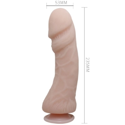 The Big Penis Dildo  Mit Vibration Natural 23.5cm | Baile