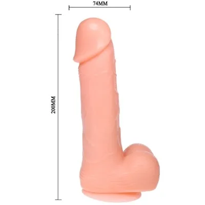 Realistic multispeed vibrator 20cm | Bailey