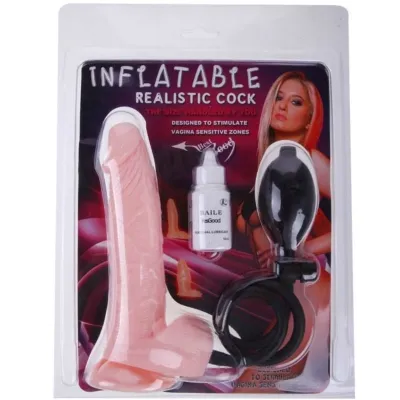 Realistischer Aufblasbarer Dildo Mit Saugnapf – Baile