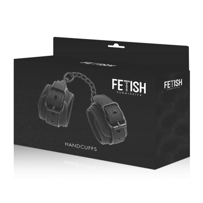 Handschellen Aus Veganem Leder Mit Noprenfutter | Fetish Submissive