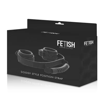 Handcuffs with nylon lining and handle – Fetish Submissive