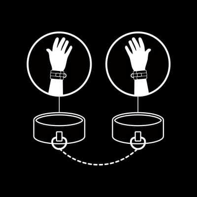 Handschellen Aus Veganem Leder Mit Noprenfutter | Fetish Submissive