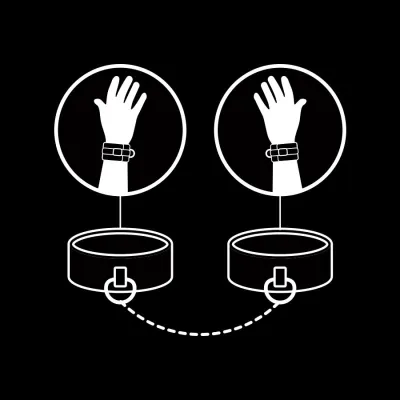 Vegan Leather Handcuffs – Fetish Submissive