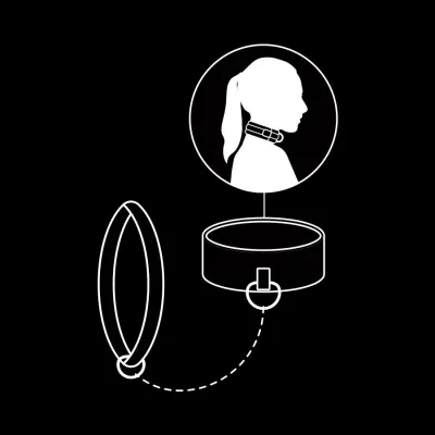 Necklace with nylon lining – Fetish Submissive