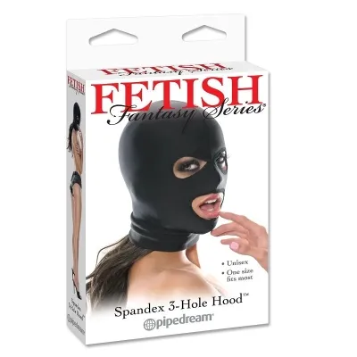 Spandex 3-hole hood – Fetish Fantasy